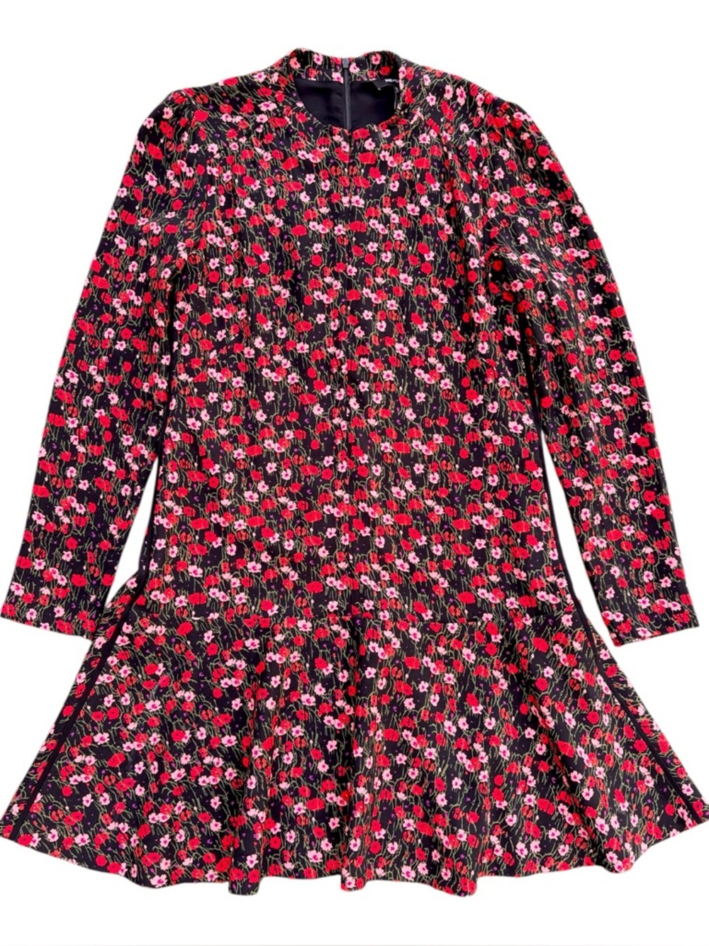 Like New ME+EM Flower Meadow Print Fit & Flare Dress Size 10 Retail $475.00